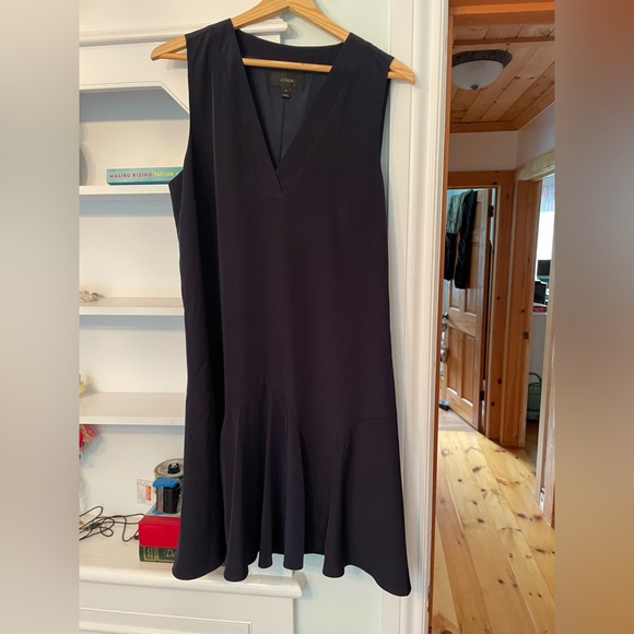 J. Crew Dresses & Skirts - Classic J.Crew Sleeveless Navy Dress